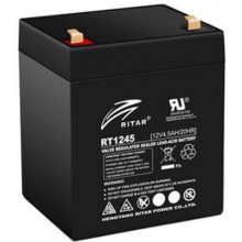 Батарея к ИБП Ritar AGM RT1245, 12V-4.5Ah, Black (RT1245B) (15841)