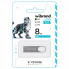 Флеш-накопичувач Wibrand USB 2.0 Irbis 8Gb Silver (WI2.0/IR8U3S) (51)