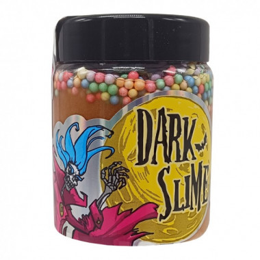 Игрушка-антистресс Слайм "Dark slime-с шариками" 71831ST(Orange)