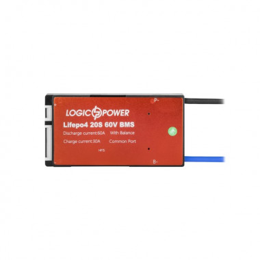 BMS плата LP LiFePO4 60V 20S Dis 60A Ch 30A (3251)