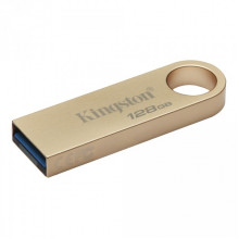 Флеш-накопичувач Kingston USB 3.2 SE9 G3 128GB 220MB/s Metal/Gold (DTSE9G3/128GB) (351)