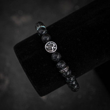 Браслет со знаком Зодиака Стрелец из натурального камня (2739682438)