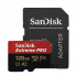 Карта пам'яті microSDXC (UHS-1 U3) SanDisk Extreme Pro A2 128Gb class 10 V30 (R200MB/s,W90MB/s) (adapter) (SDSQXCD-128G-GN6MA) (451)