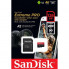 Карта пам'яті microSDXC (UHS-1 U3) SanDisk Extreme Pro A2 128Gb class 10 V30 (R200MB/s,W90MB/s) (adapter) (SDSQXCD-128G-GN6MA) (451)