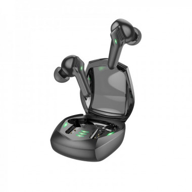Бездротові навушники HOCO EW28 Magic true wireless BT gaming headset Black (6931474785046) (8551)