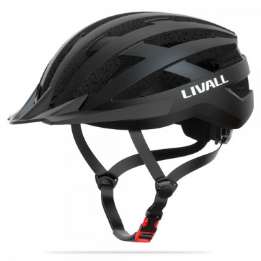 Захисний шолом Livall MT1 NEO (L) Black (58-62см), акустика, мікрофон, сигнали поворотів та стопів, додаток, пульт BR80, Bluetooth (LIV-T0MT1N-5343) (14651)