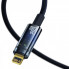 Кабель Baseus Explorer Series Auto Power-Off Fast Charging Data Cable Type-C to IP 20W 2m Blue (CATS000103) (14751)