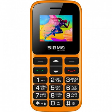 Мобильный телефон Sigma Comfort 50 HIT2020 Оrange (4827798120934) (18751)