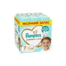 Подгузники Pampers Premium Care Розмір 7 (15+ кг) 108 шт (8700216423632) (7751) Подгузники Pampers Premium Care Розмір 7 (15+ кг) 108 шт (8700216423632) (7751)