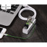 USB-хаб HOCO HB1 4USB Line machine Silver (6957531038146) (14951)