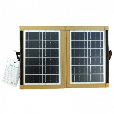 Солнечная панель трансформер CcLamp CL-670 7Вт зарядка от солнца Solar Panel Песочные (19061)