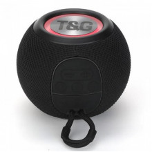 Портативная Bluetooth колонка TG337 5W радио с подсветкой Черная (14261)
