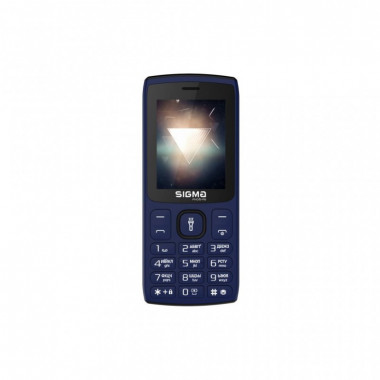 Мобильный телефон Sigma X-style 34 NRG Type-C Blue (4827798120521) (18461)