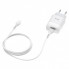 Мережевий зарядний пристрій з кабелем HOCO C72A Glorious single port charger set(Micro) 10.5W White (6931474713001) (461)