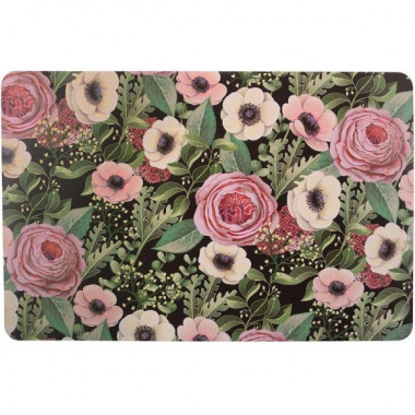 Набір 12 сервірувальних серветок 28x43см підтарільники Floral-101, поліпропілен (5461)