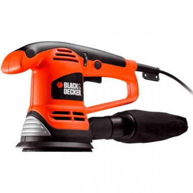 Шлифмашина эксцентриковая сетевая BLACK+DECKER KA191EK (21561)