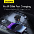 Автомобільний зарядний пристрій Baseus Enjoyment Pro Car Charger C+Retractable C & iP Cable 60W Cluster Black (C00057802111-00) (8561)