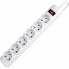 Сетевой фильтр питания Defender 153, 3 m, 6 роз, white (99490) (15861)