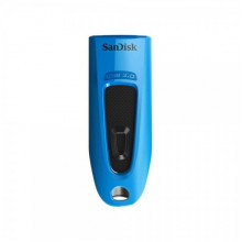 Флеш-накопичувач SanDisk USB 3.0 Ultra 64Gb (130Mb/s) Blue (SDCZ48-064G-U46B) (18861)