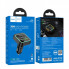 АЗП з FM-модулятором HOCO E85 Tiger PD20W+QC3.0 car BT FM transmitter Black (6942007634304) (19861)