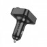 АЗП з FM-модулятором HOCO E85 Tiger PD20W+QC3.0 car BT FM transmitter Black (6942007634304) (19861)