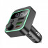 АЗП з FM-модулятором HOCO E85 Tiger PD20W+QC3.0 car BT FM transmitter Black (6942007634304) (19861)