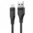 Кабель ACEFAST C3-09 USB to Micro 2,4A, 1.2m, TPE, TPE connectors, Black (6974316280880) (14961)