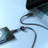 Кабель ACEFAST C3-09 USB to Micro 2,4A, 1.2m, TPE, TPE connectors, Black (6974316280880) (14961)