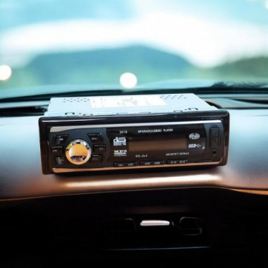 Автомагнитола 2019 MP3+FM+USB+SD+AUX 4x50W 1Din магнитола с пультом (20961)