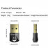 Bluetooth-адаптер  ESSAGER Mini BT5.0 Adapter Black (EBT50-MN01) (21071)