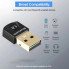 Bluetooth-адаптер  ESSAGER Mini BT5.0 Adapter Black (EBT50-MN01) (21071)