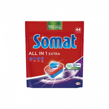 Таблетки для посудомоечных машин Somat All in 1 Extra 44 шт. (9000101809190) (12371)