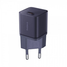 Мережевий зарядний пристрій Baseus  GaN5 Fast Charger(mini) 1C 30W EU Purple (CCGN070705) (371)