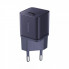 Мережевий зарядний пристрій Baseus  GaN5 Fast Charger(mini) 1C 30W EU Purple (CCGN070705) (371)