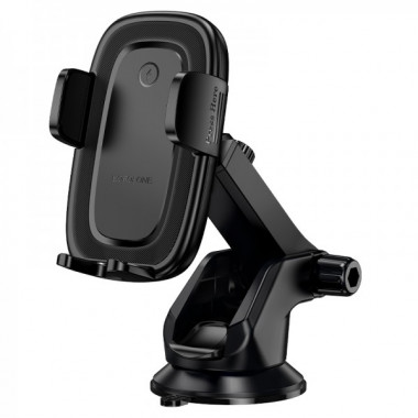 Автотримач для телефона з БЗП BOROFONE BH223 Follower push-type wireless fast charging car holder(center console) (6941991121319) (17471)