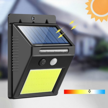 Светодиодный Навесной фонарь с датчиком движения и солнечной панелью Solar BL-609-48COB (18571)