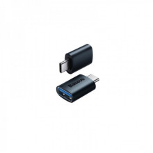 Адаптер Baseus Ingenuity Series Mini OTG Adaptor Type-C to USB-A 3.1 Blue (ZJJQ000003) (14671)