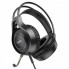 Игровые наушники с микрофоном HOCO W106 Tiger Gaming Headset проводные, с оголовьем Черные (18671)