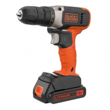 Дрель-шуруповерт аккумуляторная BLACK+DECKER BCD001C1 (8671)