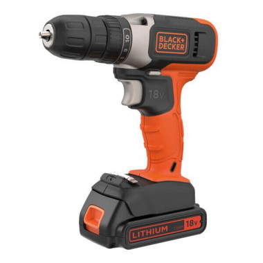 Дрель-шуруповерт аккумуляторная BLACK+DECKER BCD001C1 (8671)