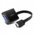 Адаптер UGREEN MM103 HDMI to VGA Converter 25cm (Black) (UGR-40248) (UGR-40248) (19771)