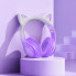 Бездротові накладні навушники HOCO W42 Cat ears BT headphones Purple Grape (6931474795854) (19871)