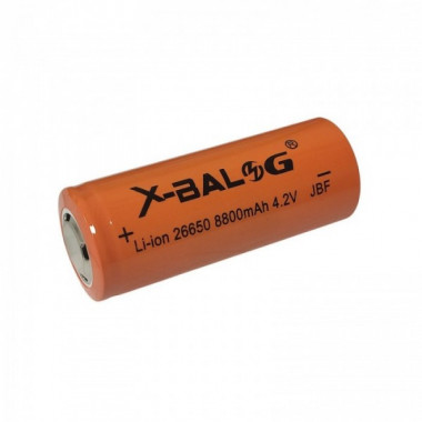 Батарея акумуляторная для фонарей X-Balog 26650 Li-Ion 4,2V (20971)