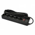 Сетевой фильтр питания Patron 10 m3*1mm2 (SP-10510) 5 розеток BLACK (EXT-PN-SP-10510) (16081)
