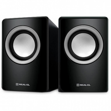 Акустическая система REAL-EL S-215 black (EL121200002) (20081)