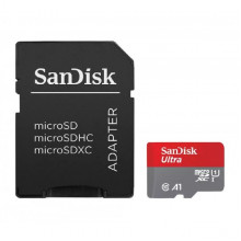 Карта пам'яті microSDXC (UHS-1) SanDisk Ultra A1 1TB class 10 (R150MB/s) (adapter SD) (SDSQUAC-1T00-GN6MA) (11281)