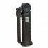 Аккумуляторная складная лампа WORKLIGHT G-52 LED COB поворот на 180° фонарь с магнитом и крючком Черный (9281)