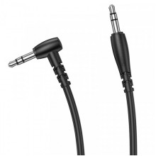 Аудіокабель BOROFONE BL10 3.5mm male to 3.5mm male, PVC, 2m, Black (6974443382181) (17381)