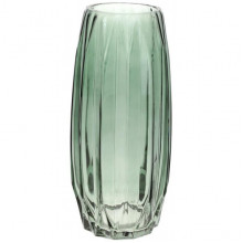 Ваза декоративна Ancient Glass "Грейс" 30х13см, скло, зелений (20381)