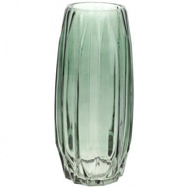 Ваза декоративна Ancient Glass "Грейс" 30х13см, скло, зелений (20381)